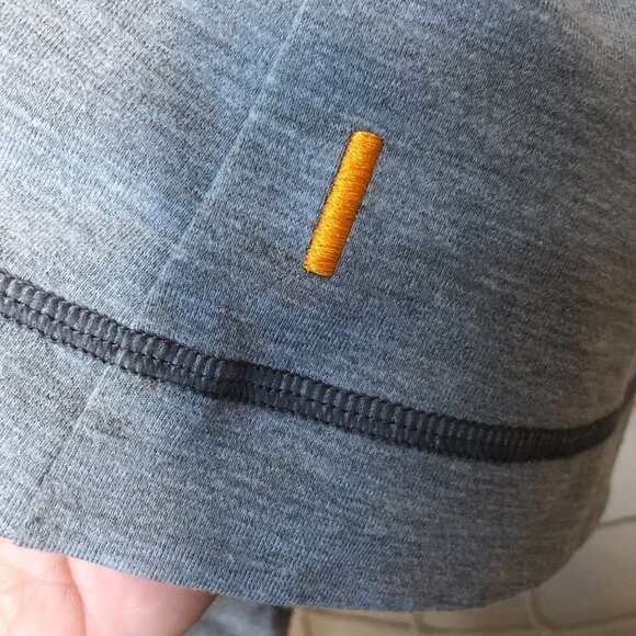 LUCY Hatha Flow Asymmetrical Grey Zipper Workout Yoga Jacket M - Picture 5 of 10